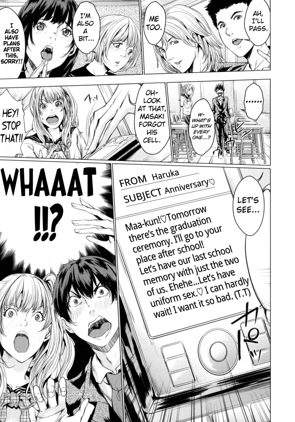 Hentai Manga Comic-Anniversary of the Graduation-Read-3